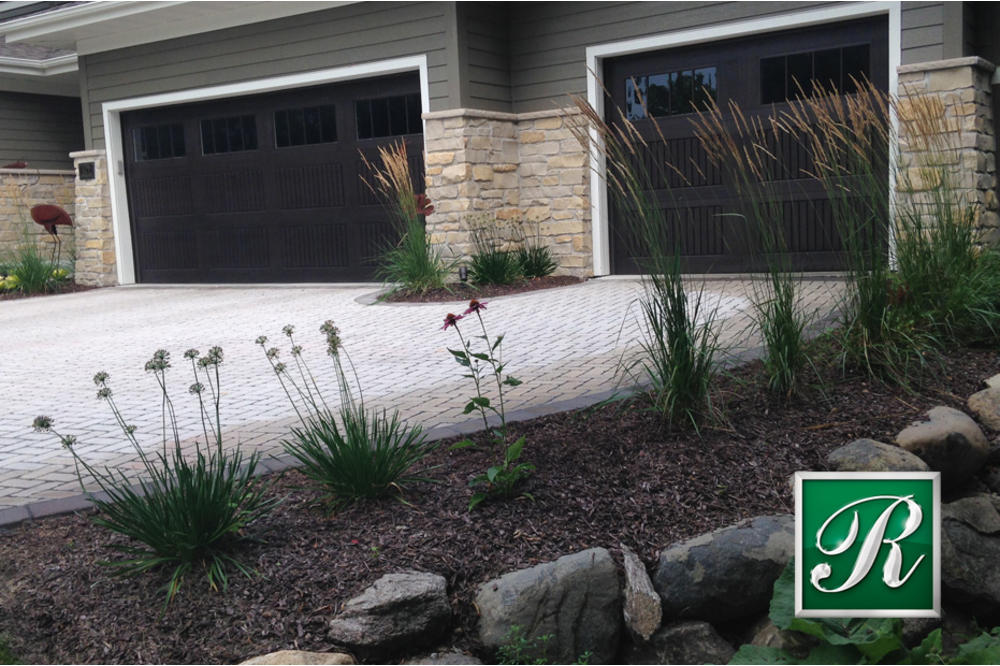 Paved driveway A