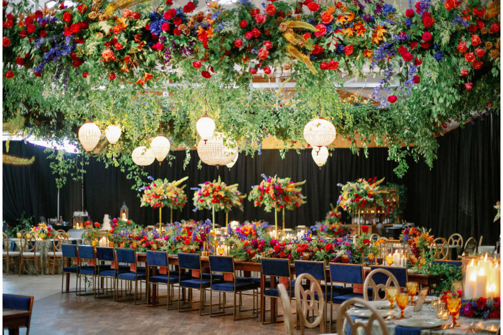 Reception in the Boat Barn at Pier 290