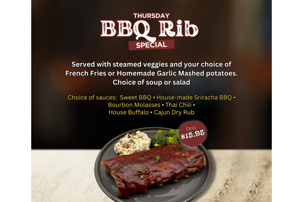 Thursday Rib Special