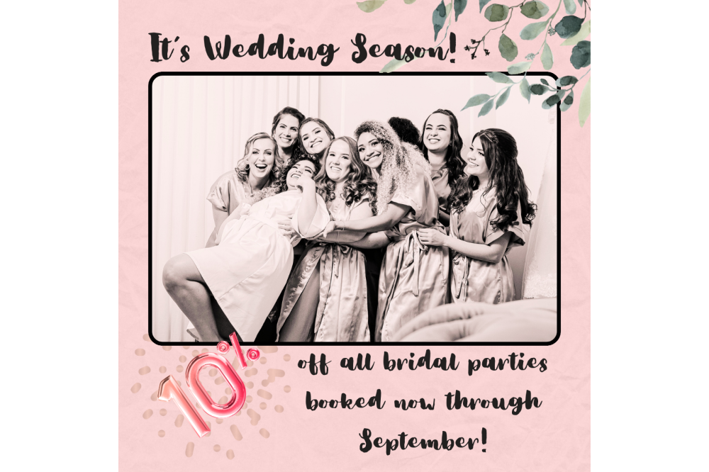 Bridal party offer