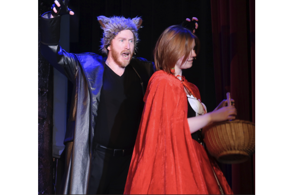 Into The Woods Wolf and Little Red Riding Hood