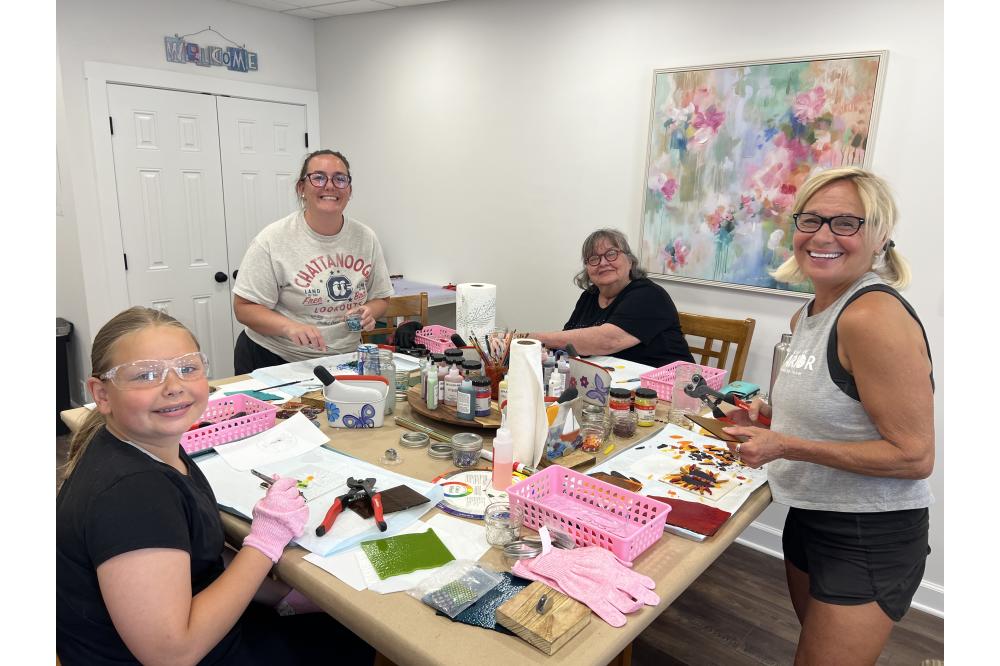 Lake Geneva Art Studio Workshop Group