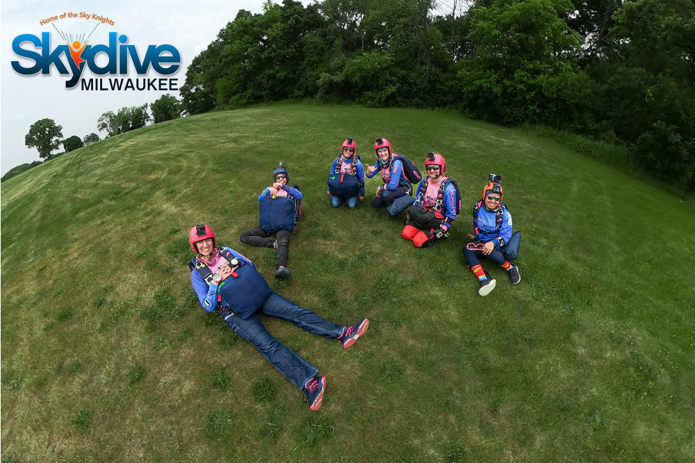 The Misty Blues All Women Skydiving Team