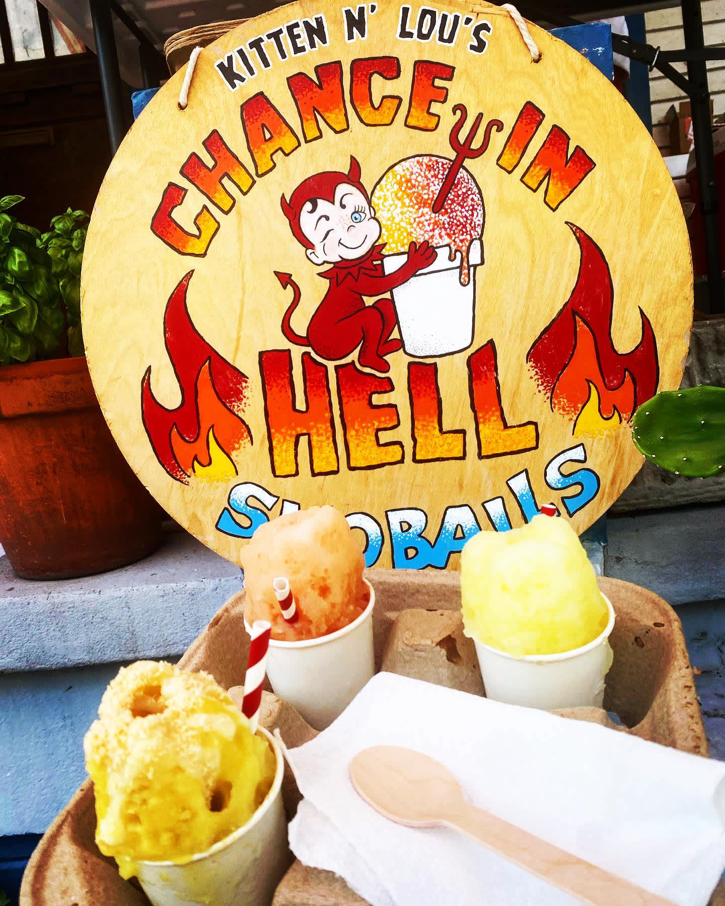 Chance in Hell Sno-balls