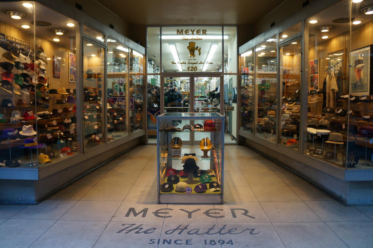 Meyer The Hatter Storefront