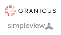 Granicus + Simpleview co-branded logo