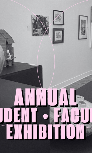 Exposición anual de estudiantes y profesores