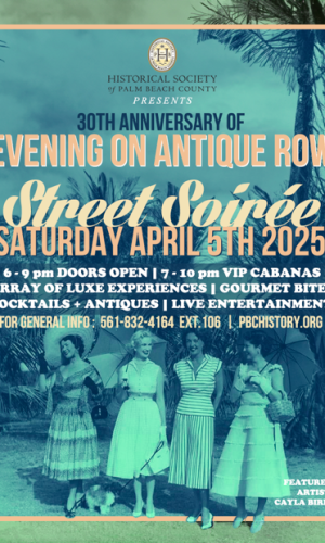 Antique Row West Palm Beach Noite na Antique Row
