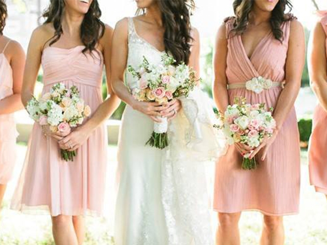 formal dresses grand junction LaDivine J835 Prom Dress - Rose Gold main image 1