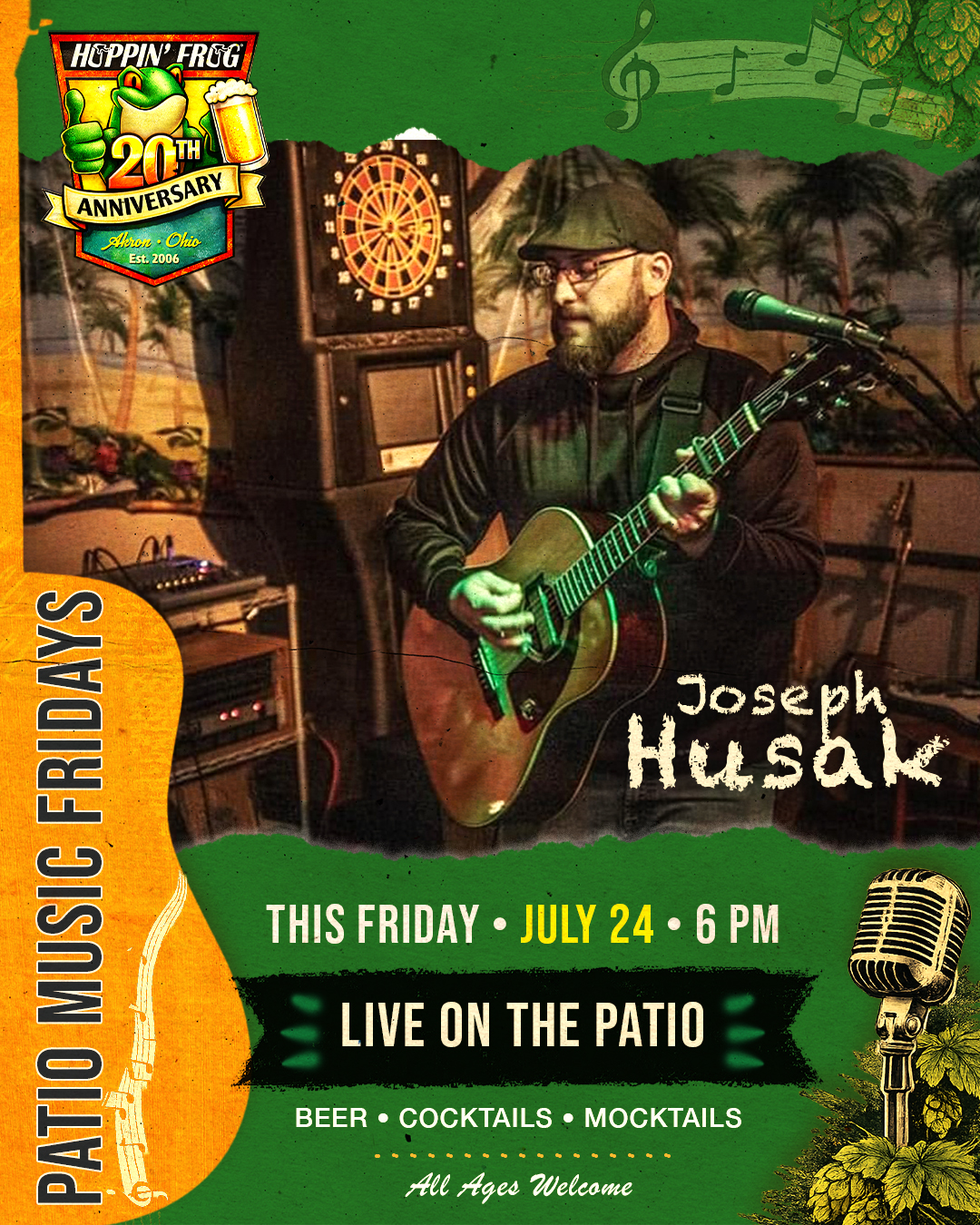 Paito Music Fridays at Hoppin' Frog - Joseph Husak