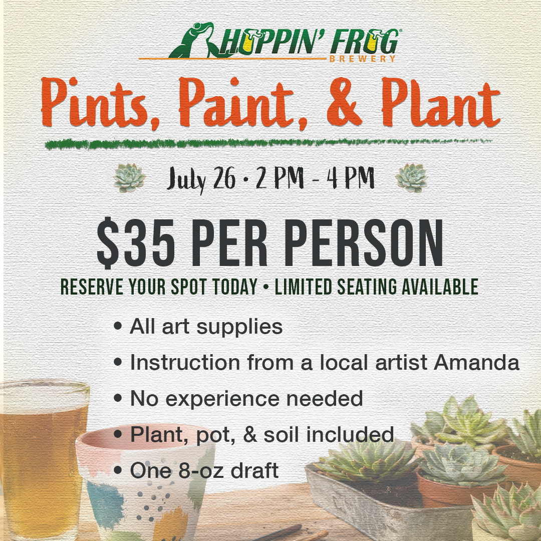 Pints, Paint, Plant