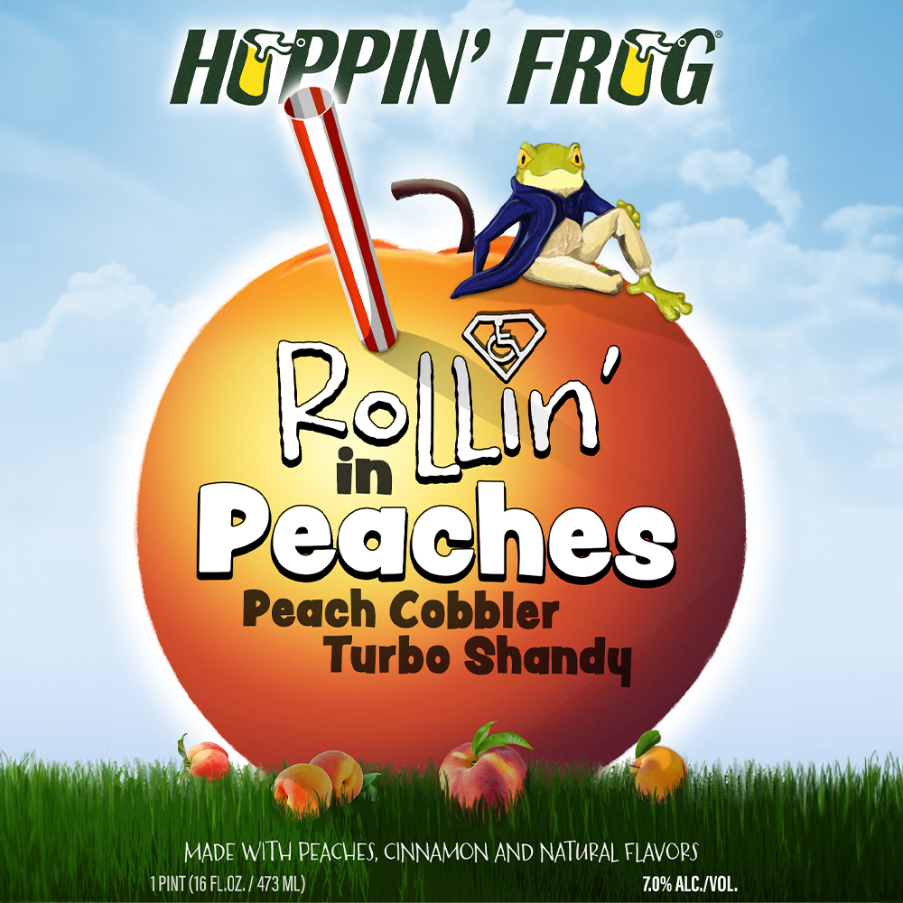 Beer Release: Rollin' in Peaches Peach Cobbler Turbo Shandy