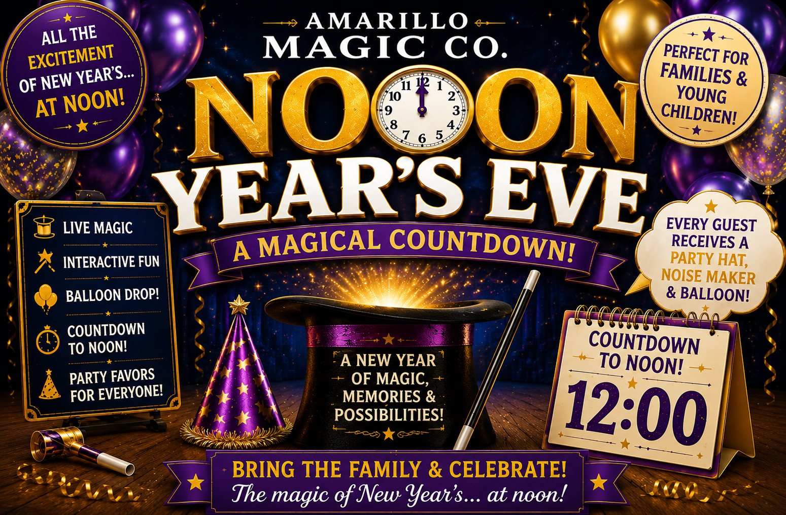 Noon Year's Eve- A Magical Countdown