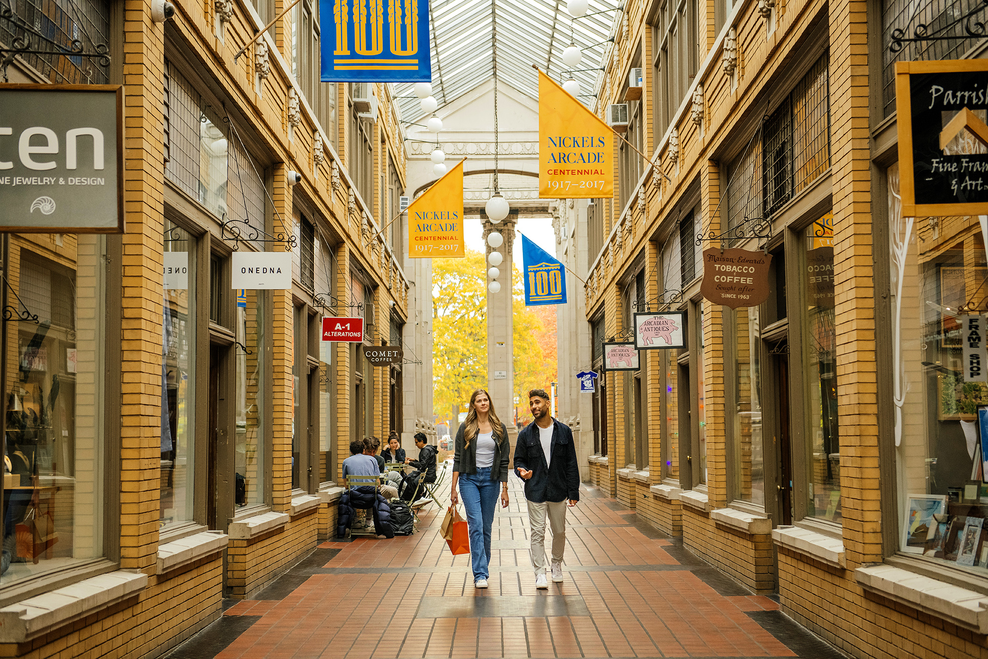 STREET No. 64 & No. 38 東京　ロンドン Nickels Arcade | Destination Ann Arbor