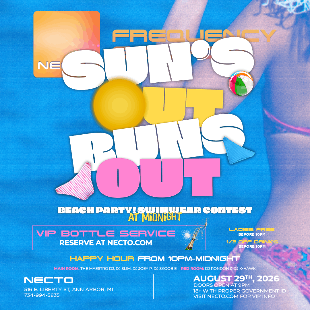 Sun's Out Buns Out Beach Party | Destination Ann Arbor