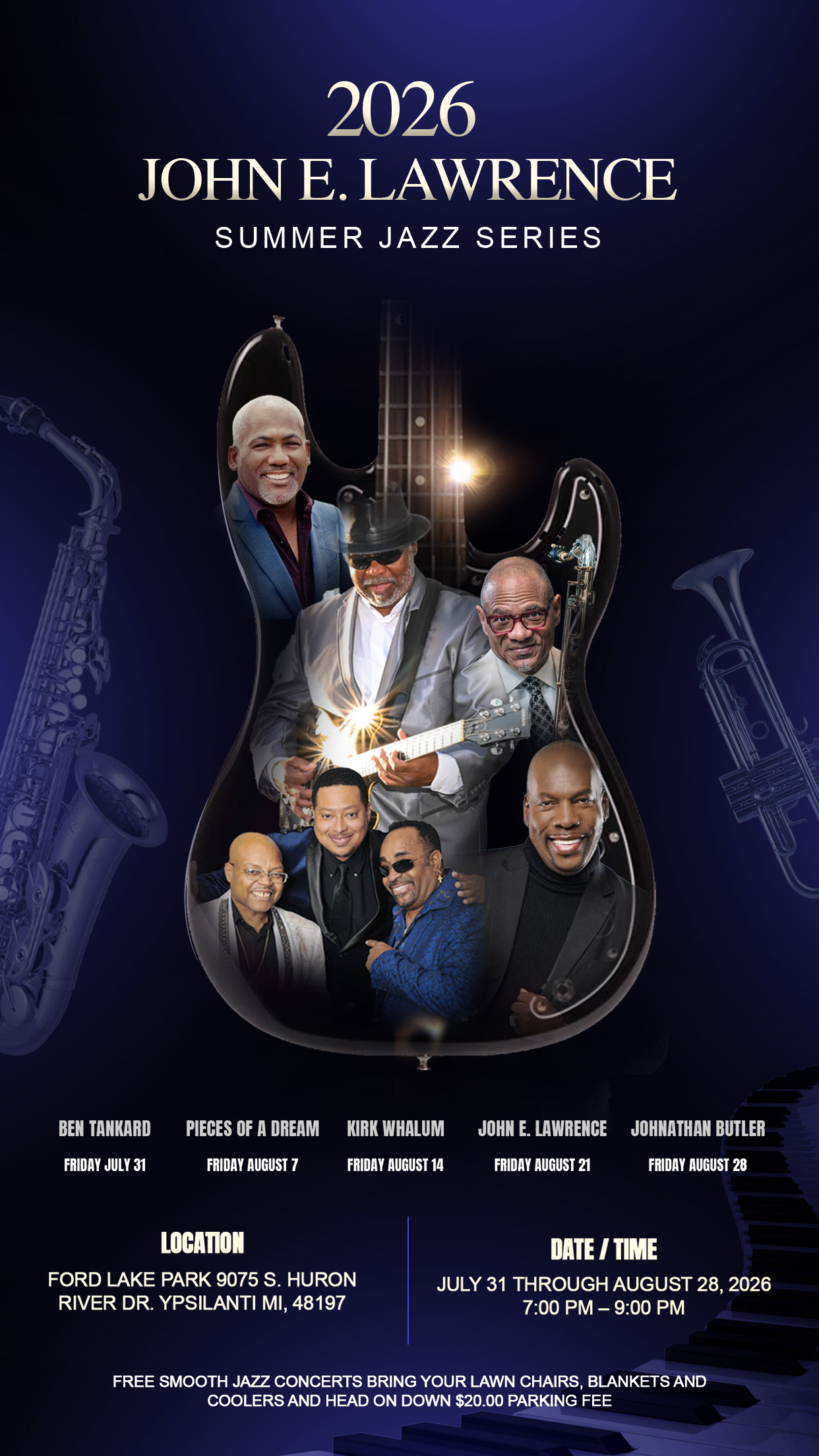 John E. Lawrence Summer Jazz Festival | Destination Ann Arbor