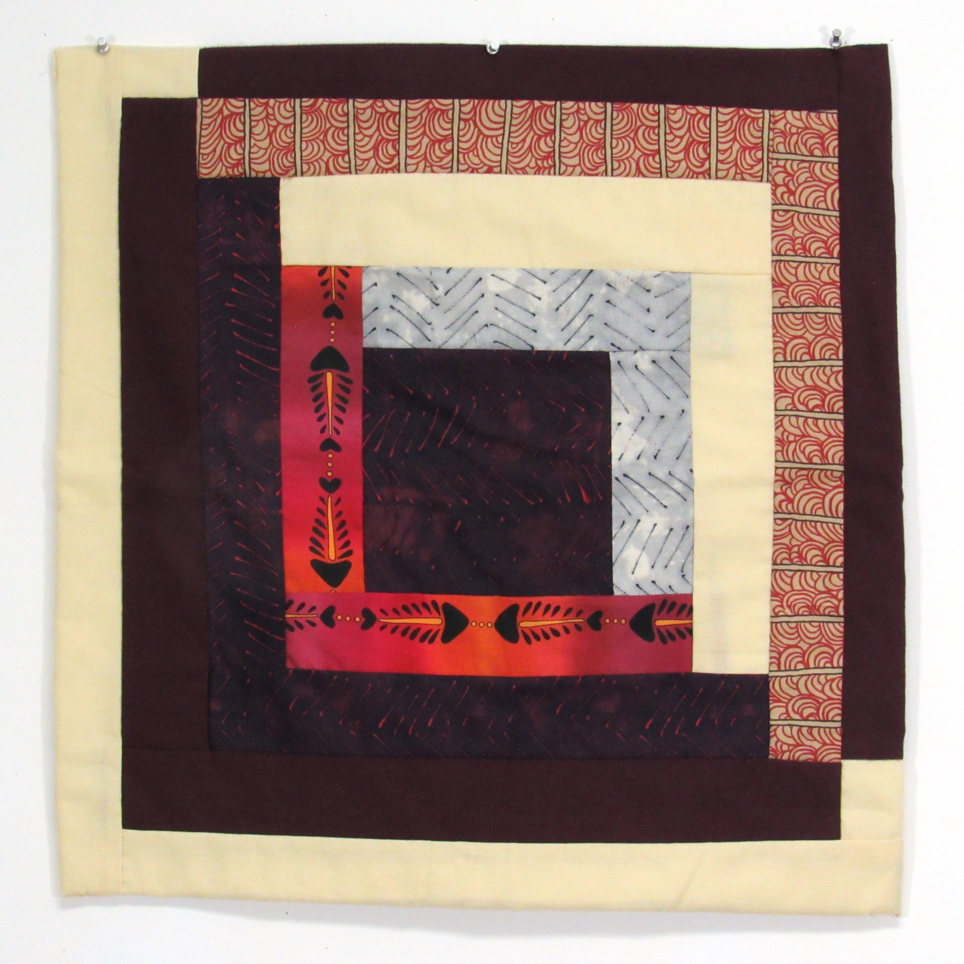 Log Cabin Quilt With A Modern Twist Sara Hall And Pam Granger Gale