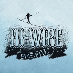 Hi-Wire Brewing Brewery Asheville NC Logo Fits Pop Socket cell phone holder 