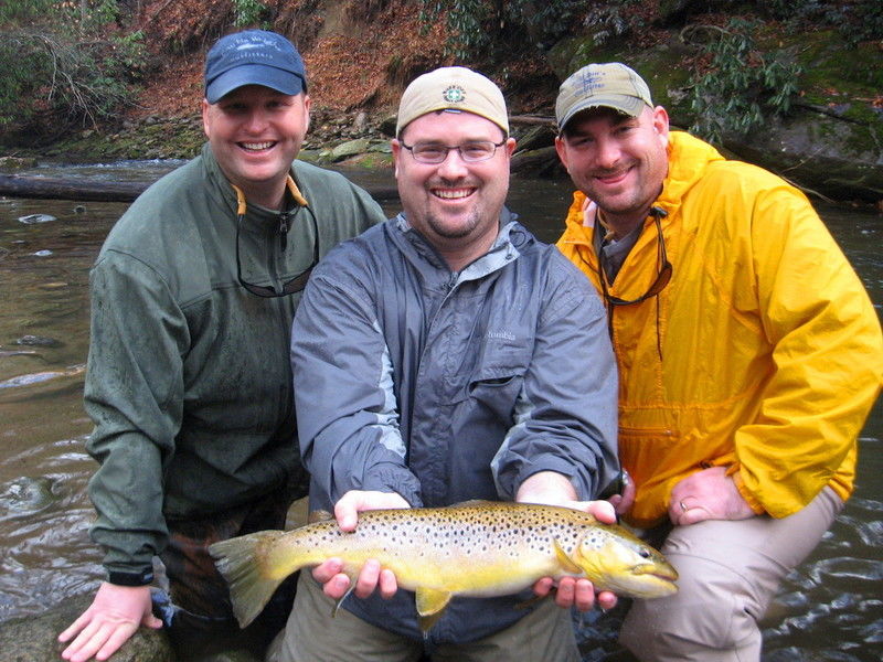 Guided fly fishing trips - Asheville NC - Picture of Curtis Wright