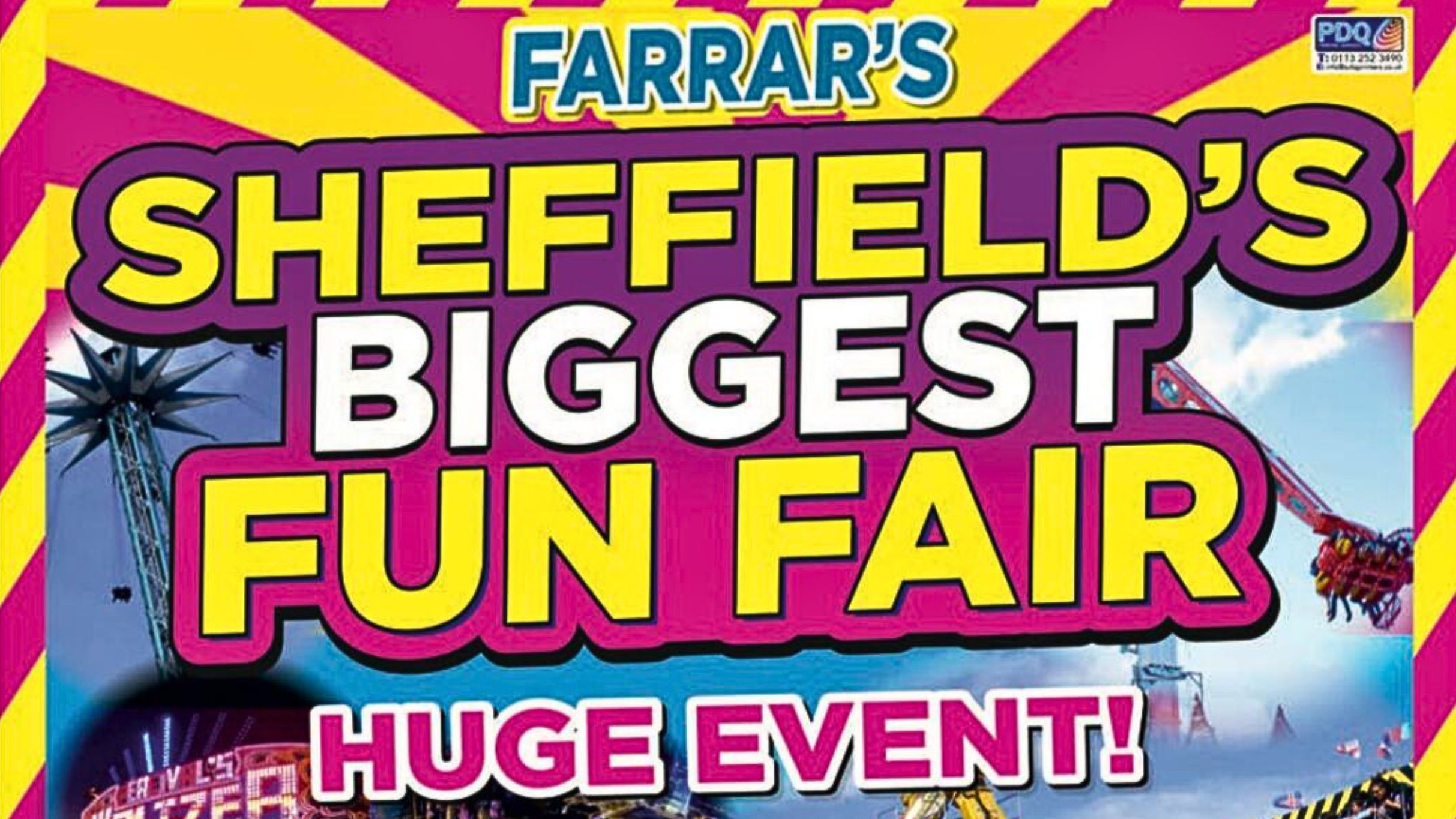 Farrars Fun Fairs at Utilita Arena Sheffield