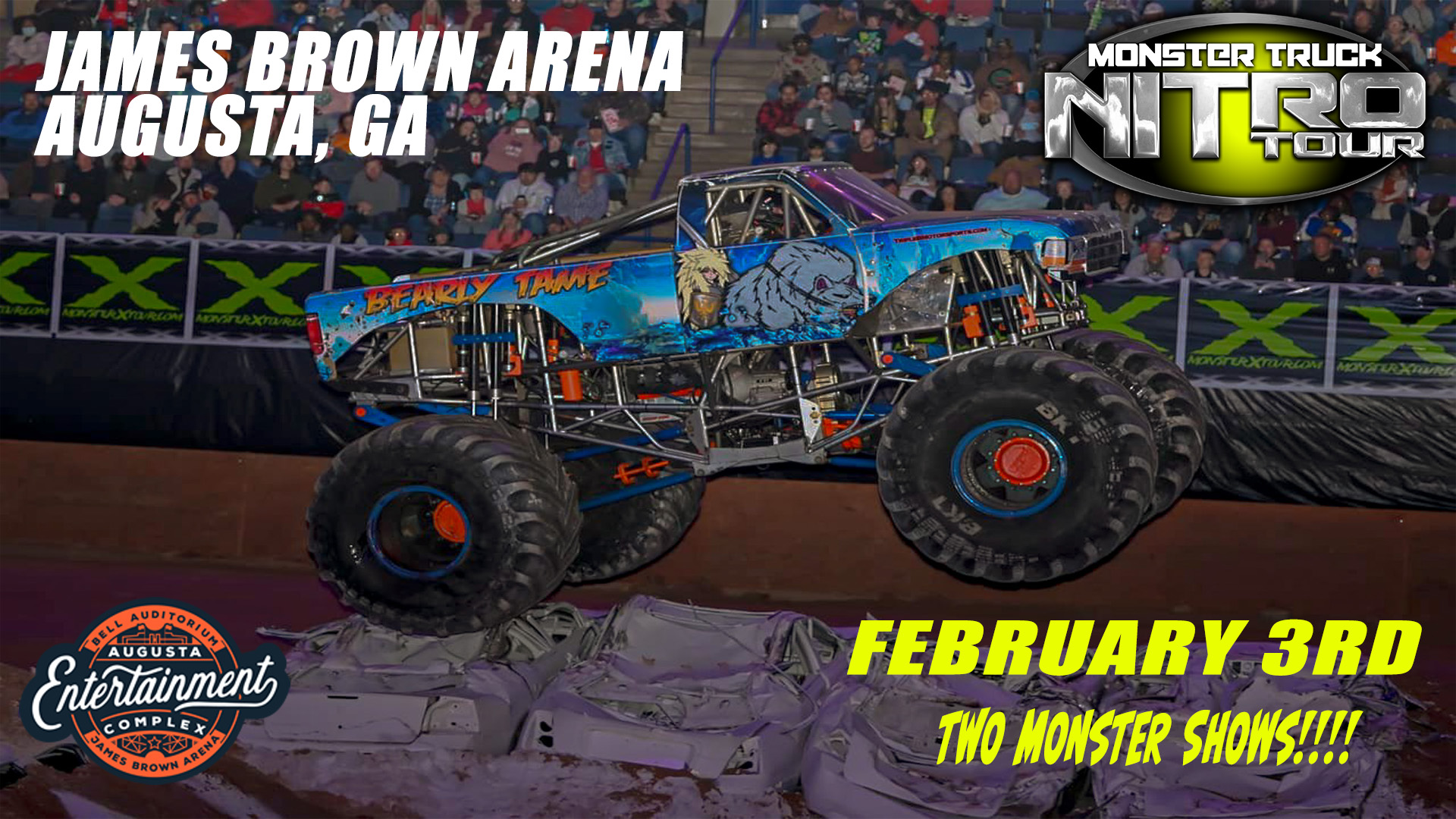Monster Truck Nitro Tour in Augusta