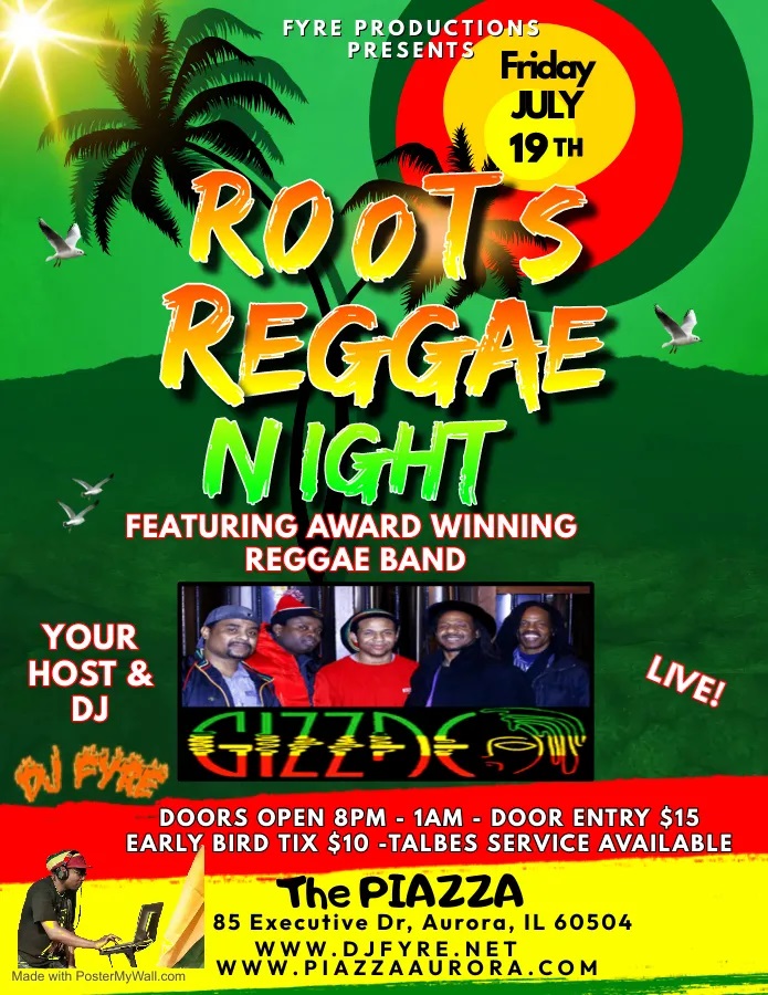 Roots Reggae Night - the Piazza