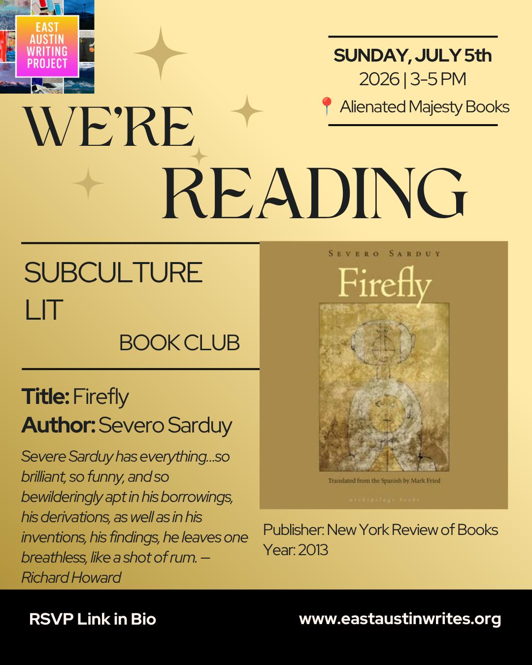 Subculture Lit Book Club