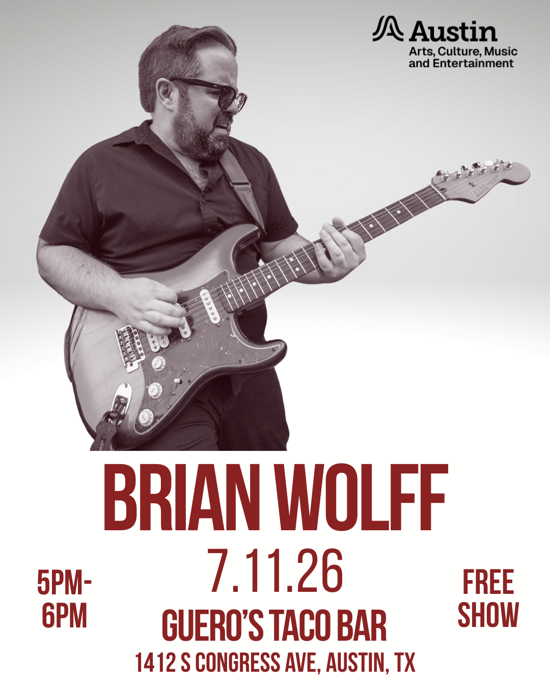Brian Wolff Live at Guero's!
