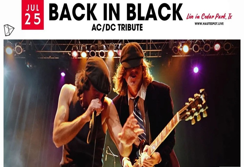 Back in Black AC/DC Tribute Live