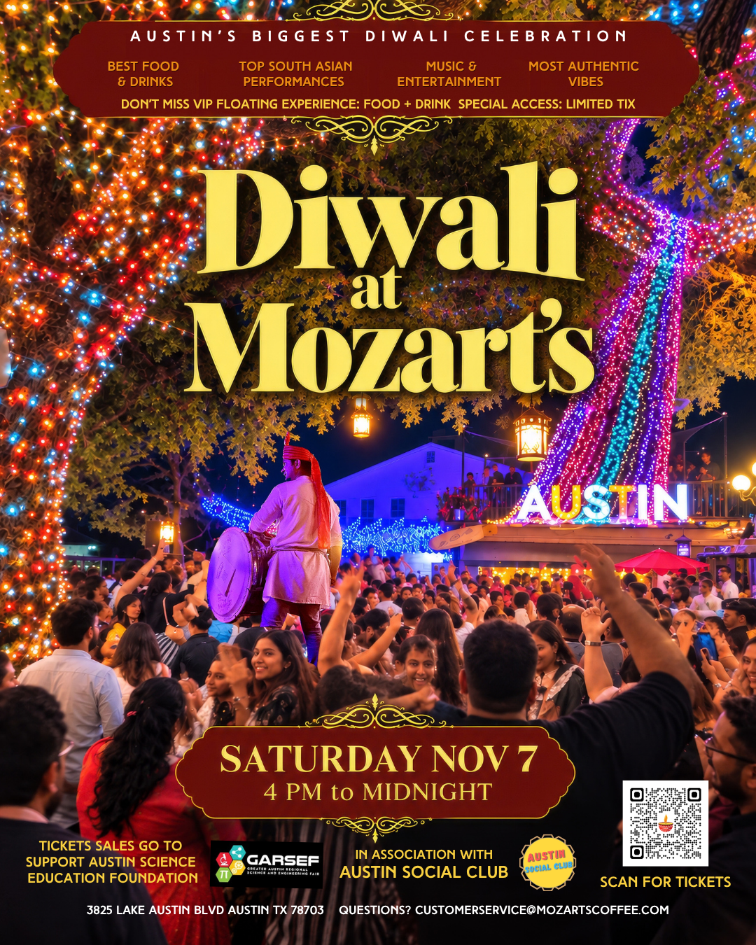 Diwali at Mozart’s