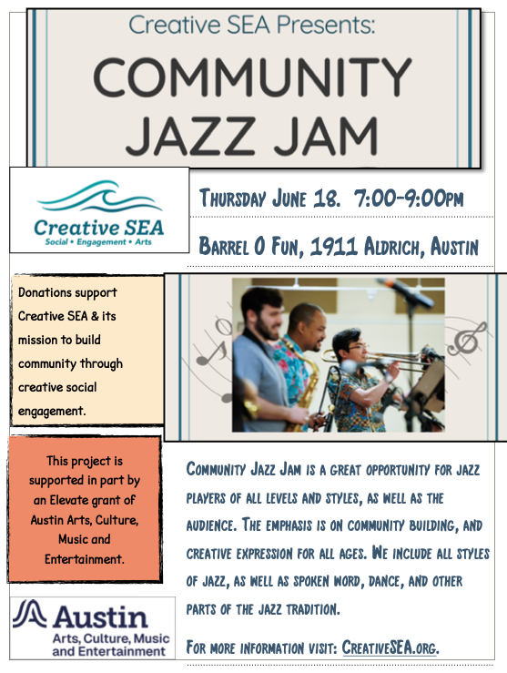 June Community Jazz Jam