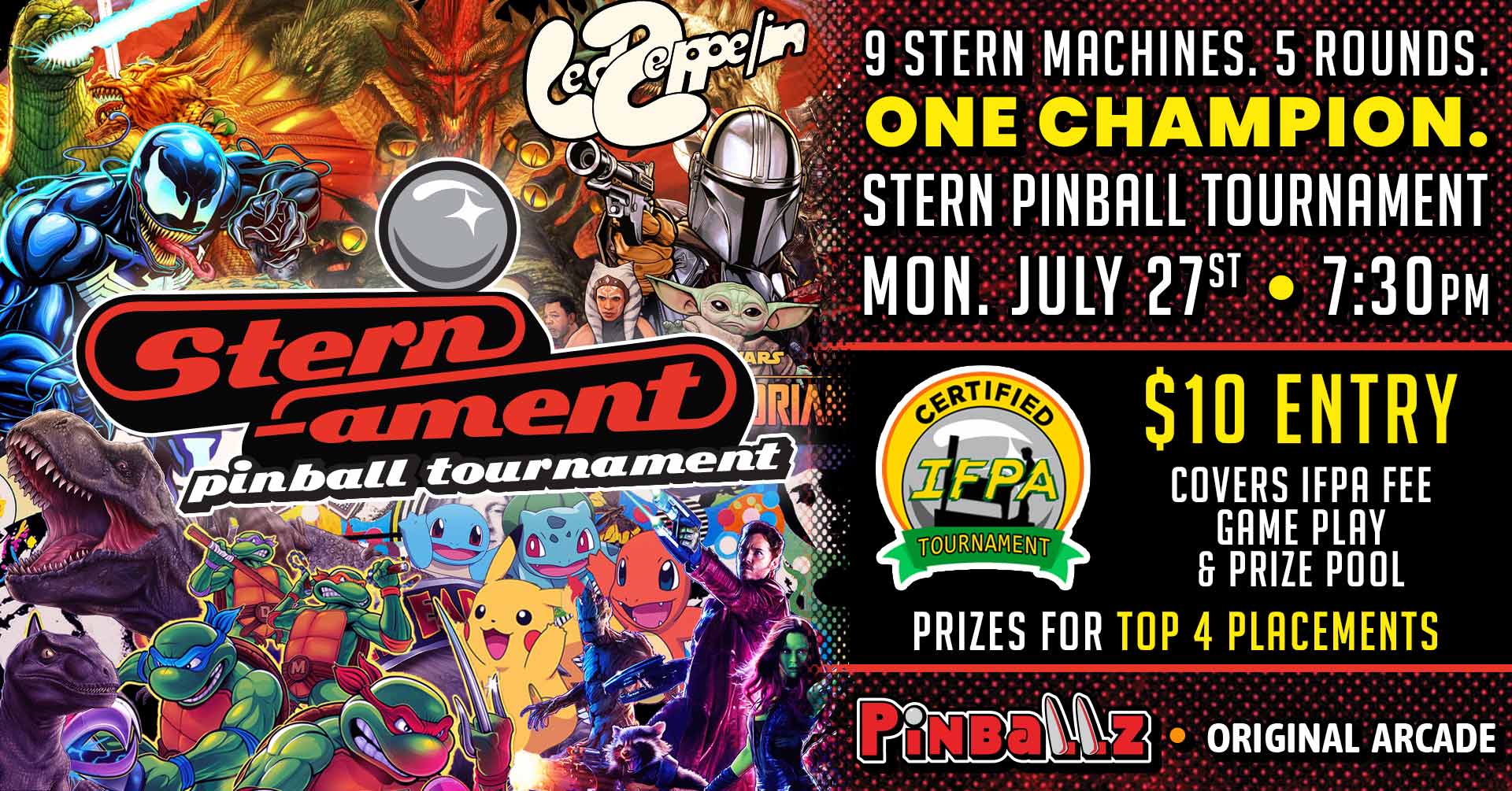 STERN-ament Pinball Tournament