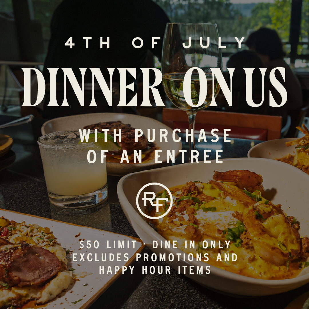 Celebrate the 4th of July with Dinner On Us!