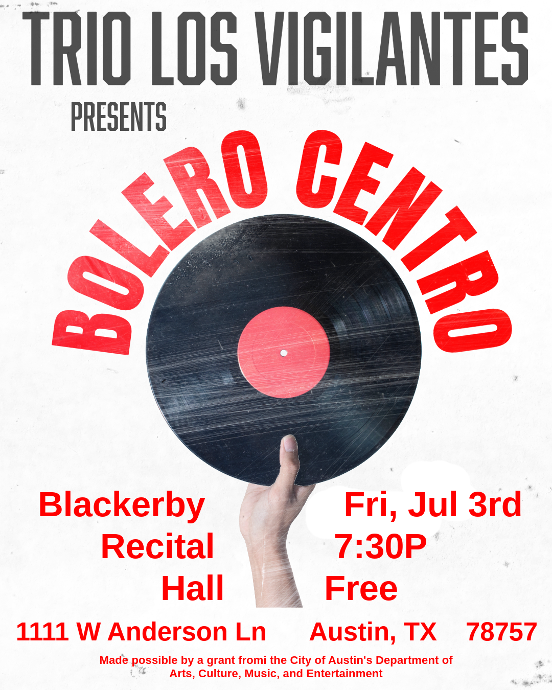 Trio Los Vigilantes in Concert