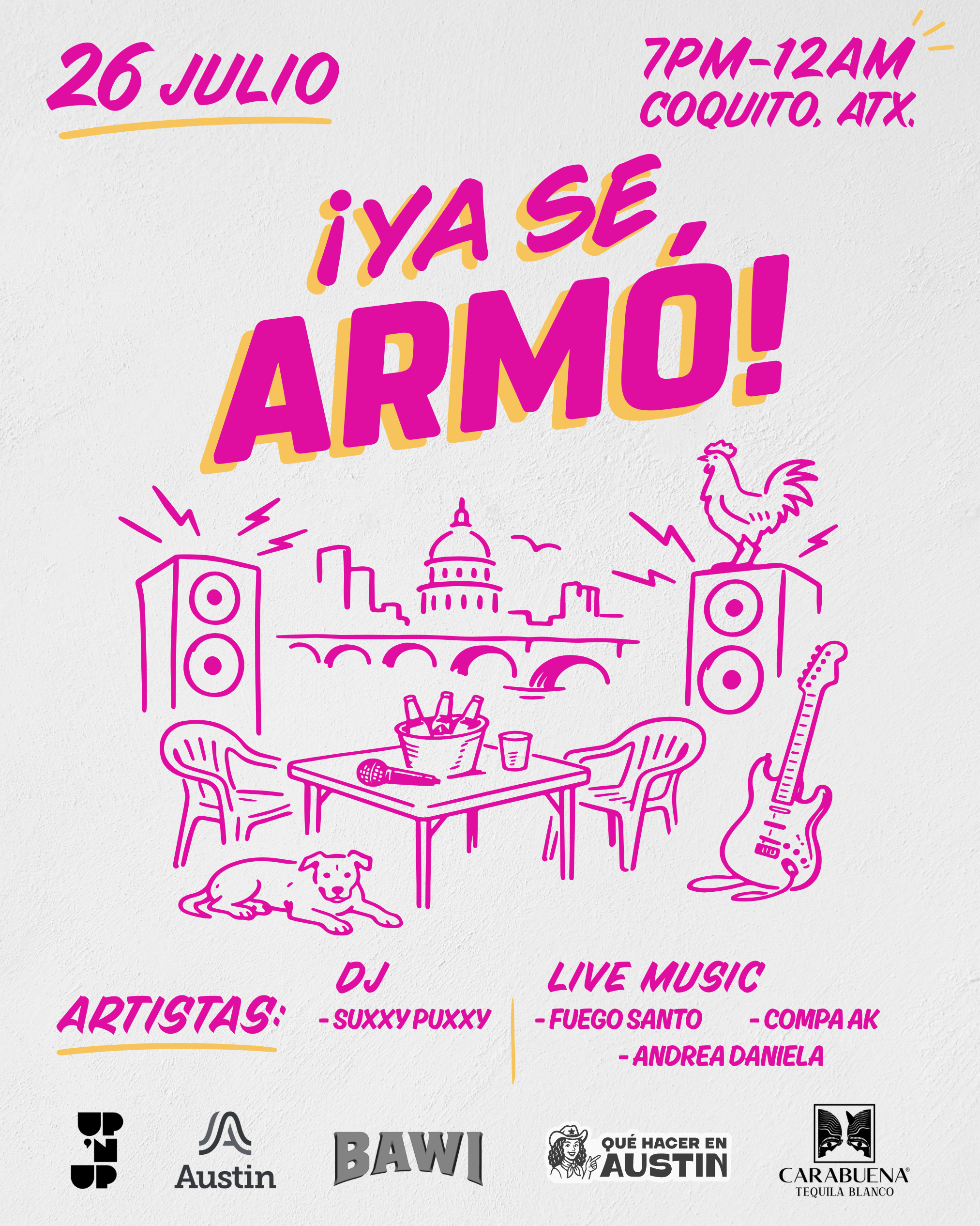 ¡Ya se armó!