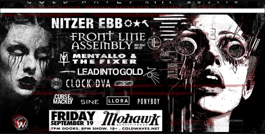 Cold Waves XIII 2025: with NITZER EBB, FRONT LINE ASSEMBLY
