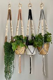 Nature (+) Macrame Plant Hangers