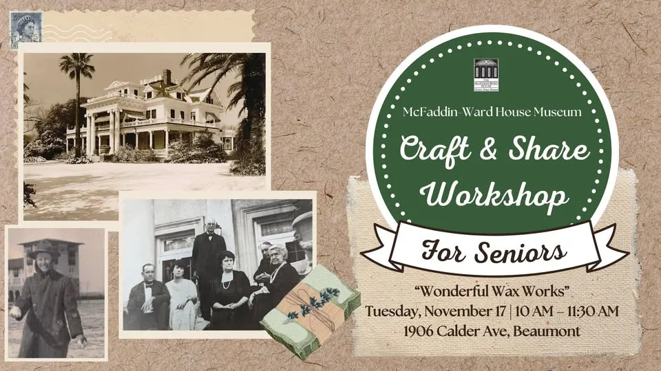 Craft & Share Workshop for Adults – Wonderful Wax Works