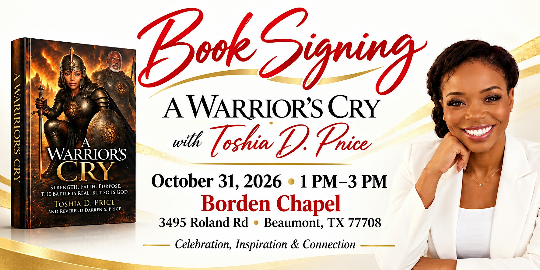 A Warrior's Cry Book Signing