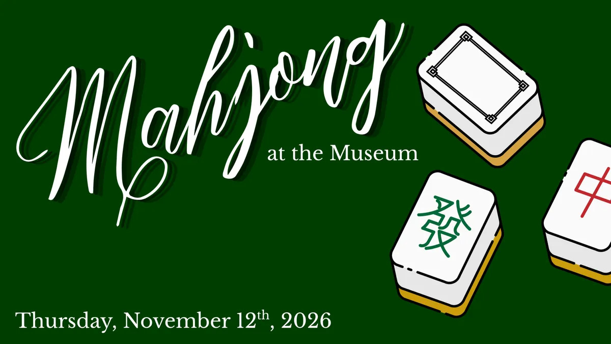 Mahjong at the Museum
