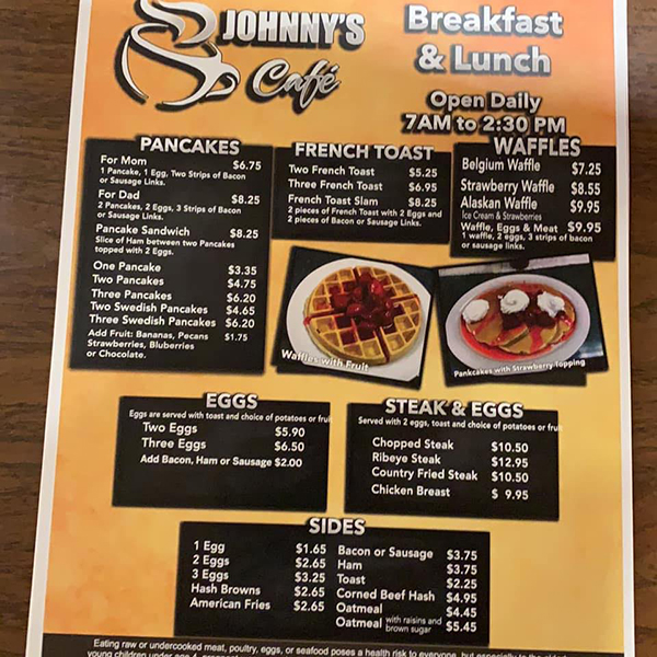 Johnny's Café 37636 in Beloit WI