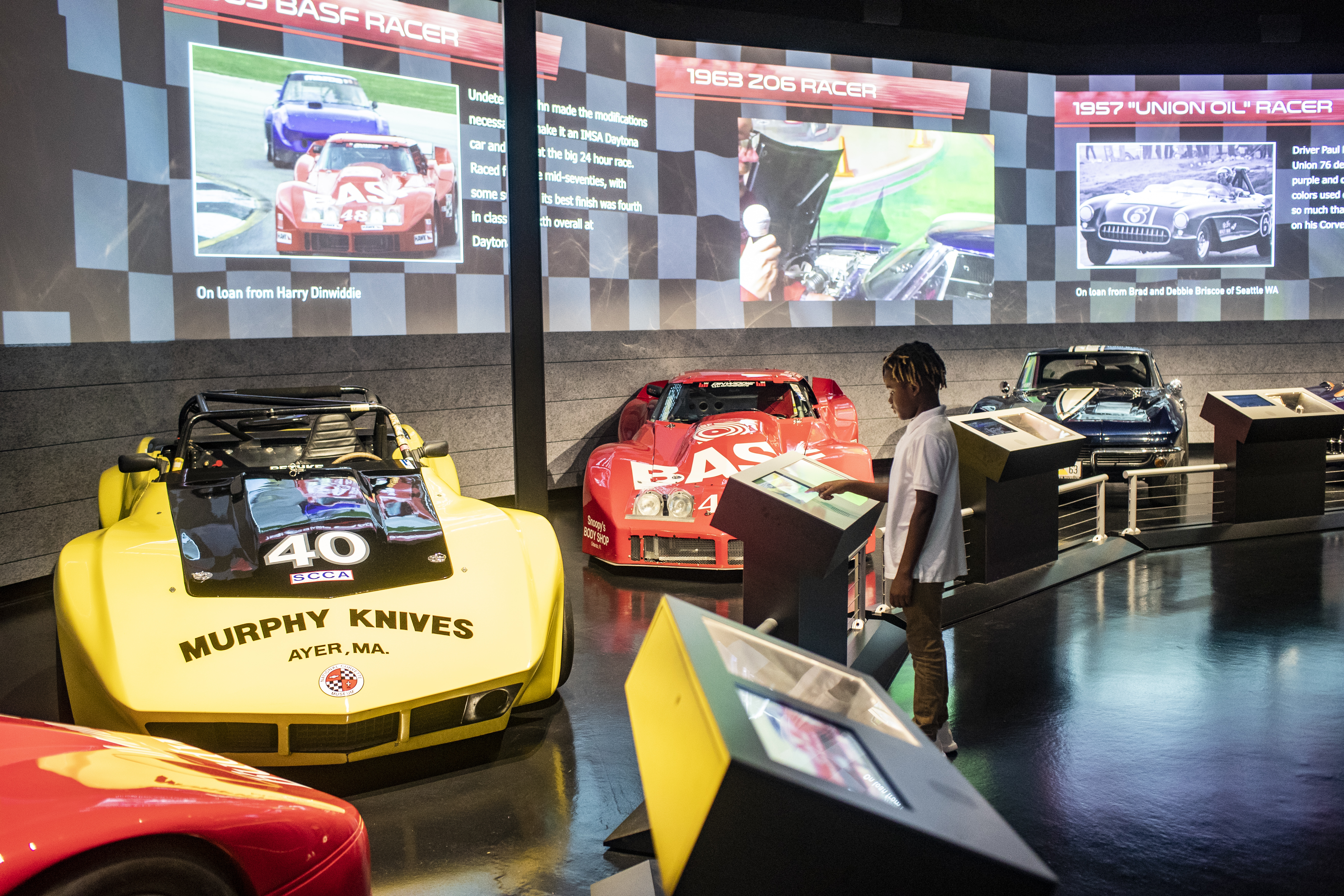 Legendary Creations of Carl Casper exhibit at National Corvette Museum