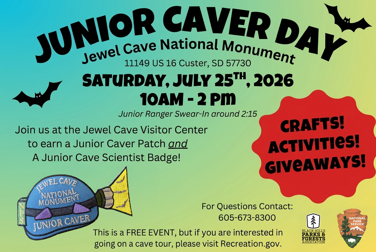 Junior Caver Day at Jewel Cave National Monument