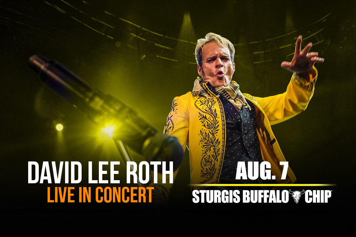 David Lee Roth at the Sturgis Buffalo Chip