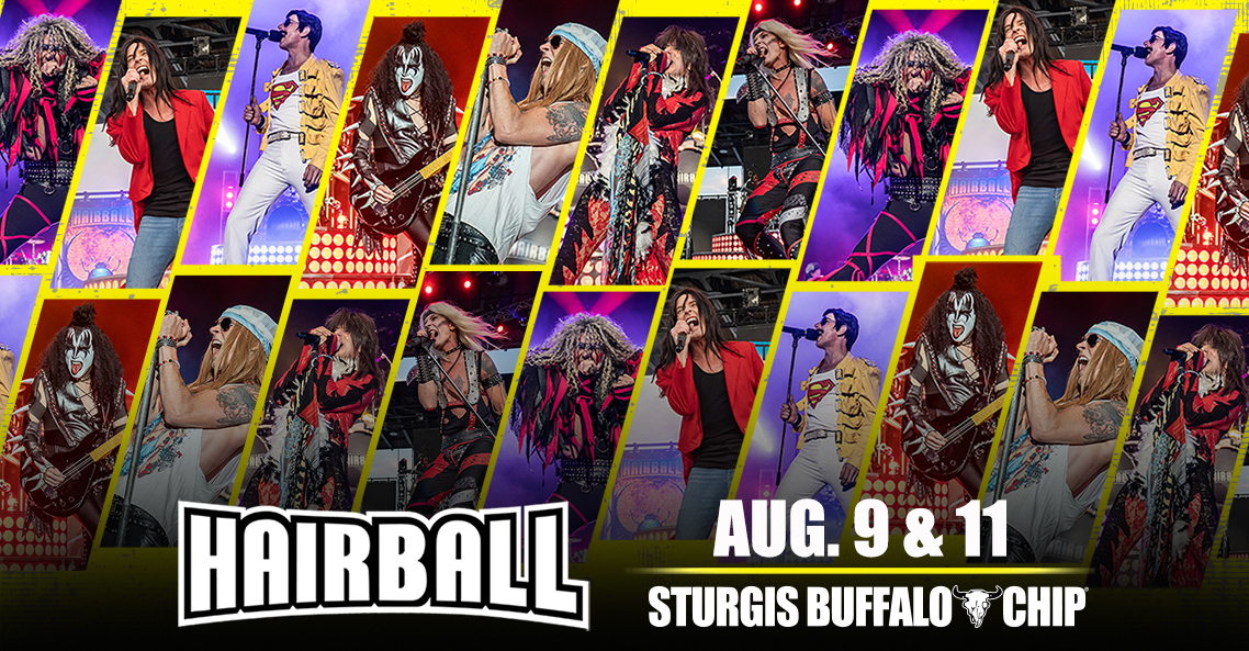 Hairball at the Sturgis Buffalo Chip