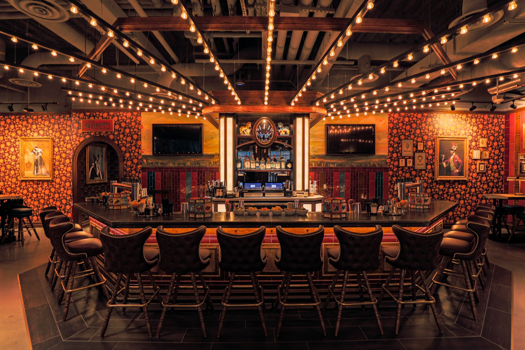 Flight Club, a high-tech darts bar, just opened in the Seaport