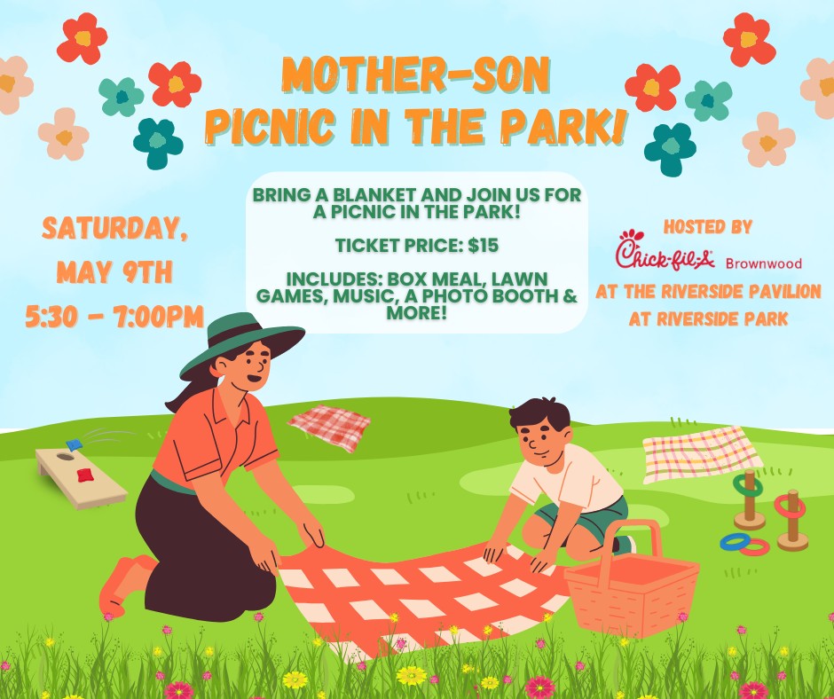 Mother-Son Picnic in the Park