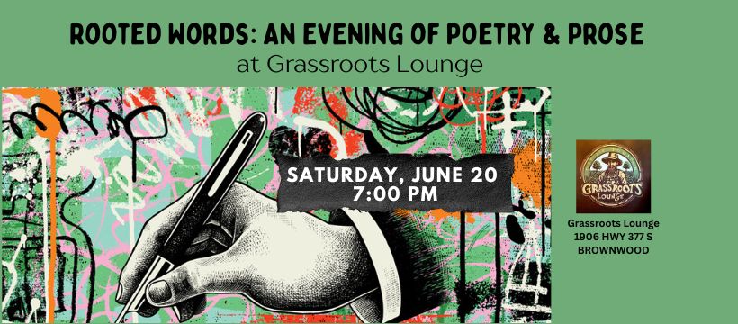 Rooted Words: An Evening of Poetry