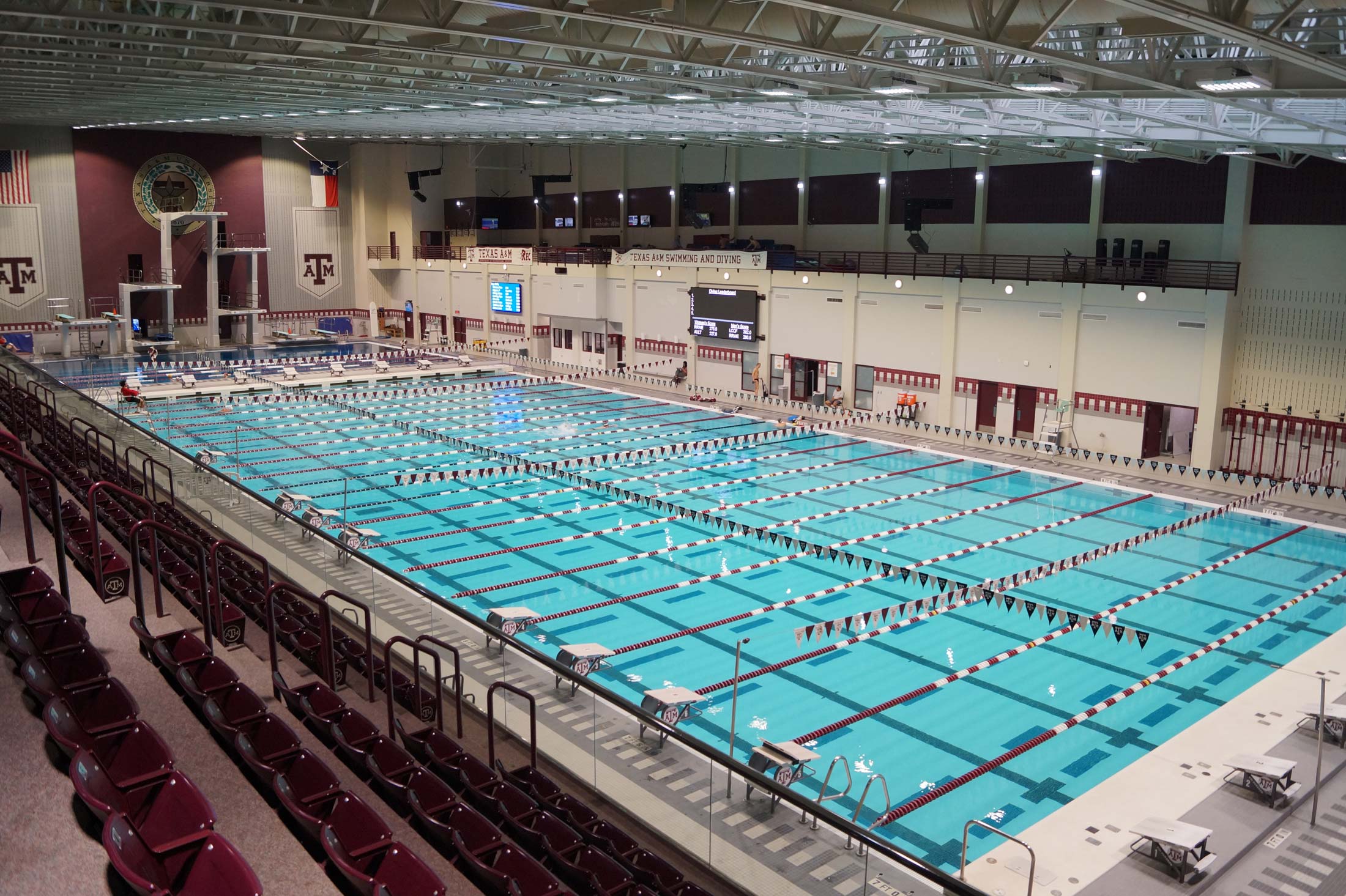 Texas A&M Student Recreation Center Natatorium