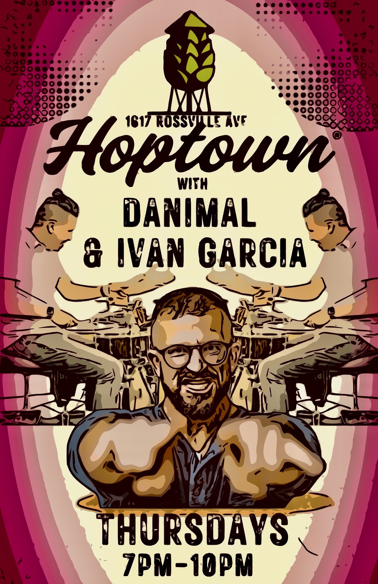 Danimal Pinson & Ivan Garcia at Hoptown Southside